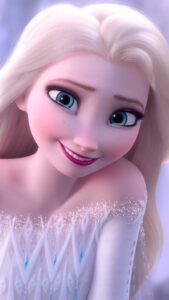 Elsa picture up close portrait