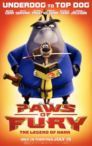 Paws of Fury The Legend of Hank movie poster 2022