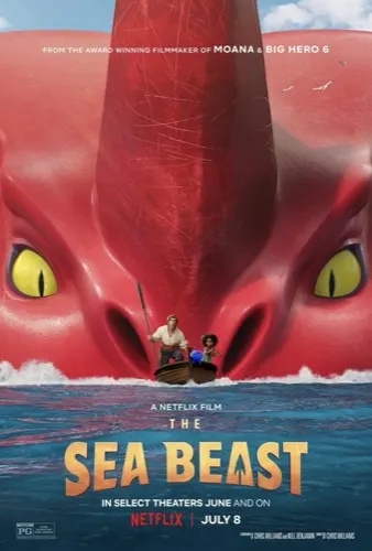 The Sea Beast movie poster 2022