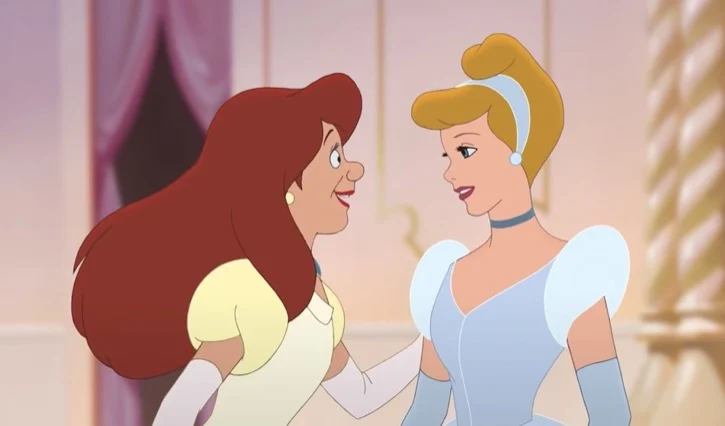 Anastasia thanks Cinderella