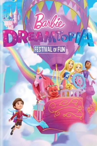 Barbie Dreamtopia Festival zábavného filmového plagátu