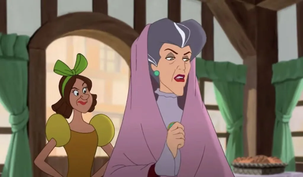 Drizella and Lady Tremaine at the bakery