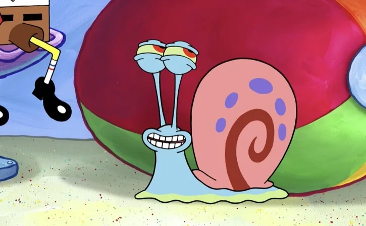 gary the snail mad