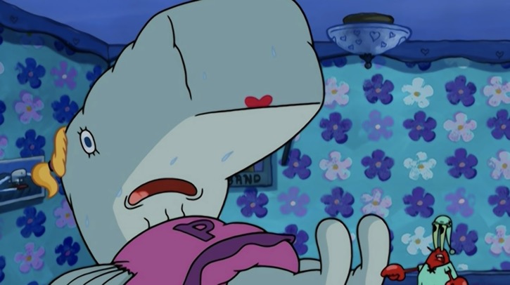 Pearl sleeping in bed with night sweats