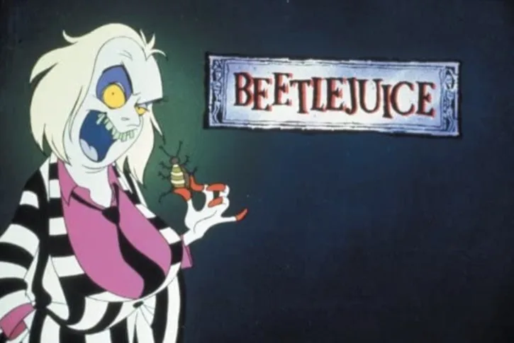 Beetlejuice cartoon character