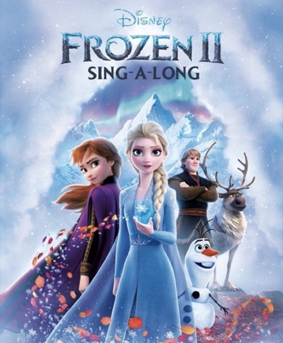 Frozen 2 sing-along edition movie poster 2022