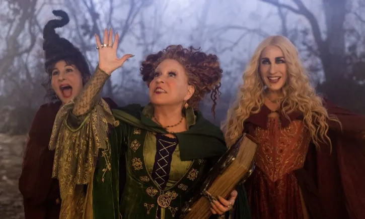 Hocus Pocus 2 with Winifred, Sarah, and Mary Sanderson