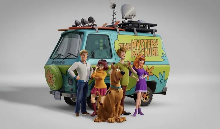 Scooby-Doo cartoon characters cast from the movie Scoob
