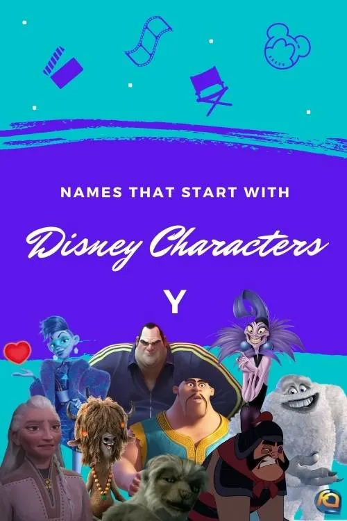 Disney Characters Y