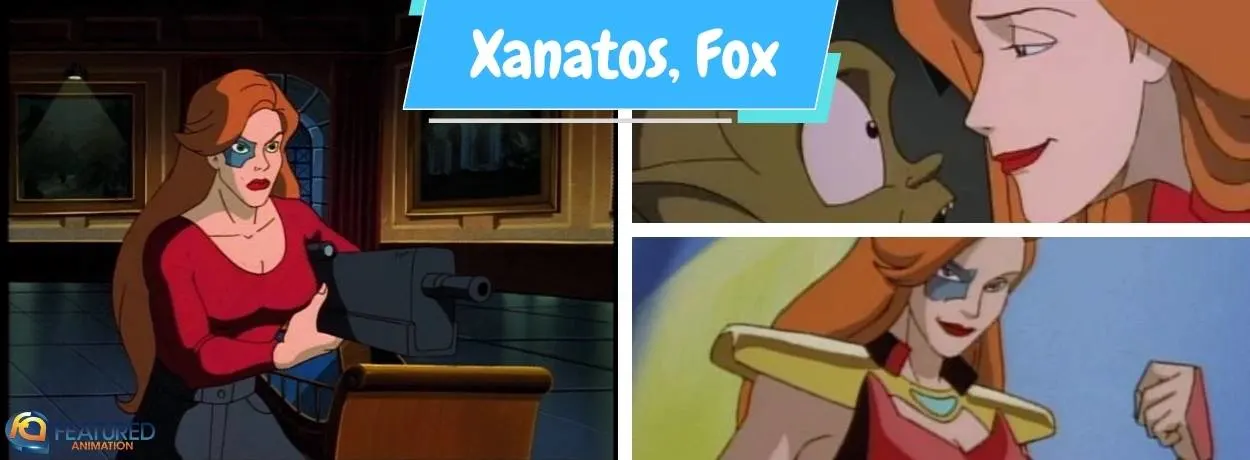 Fox Xanatos in Gargoyles