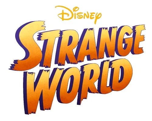 Strange World movie logo by Disney