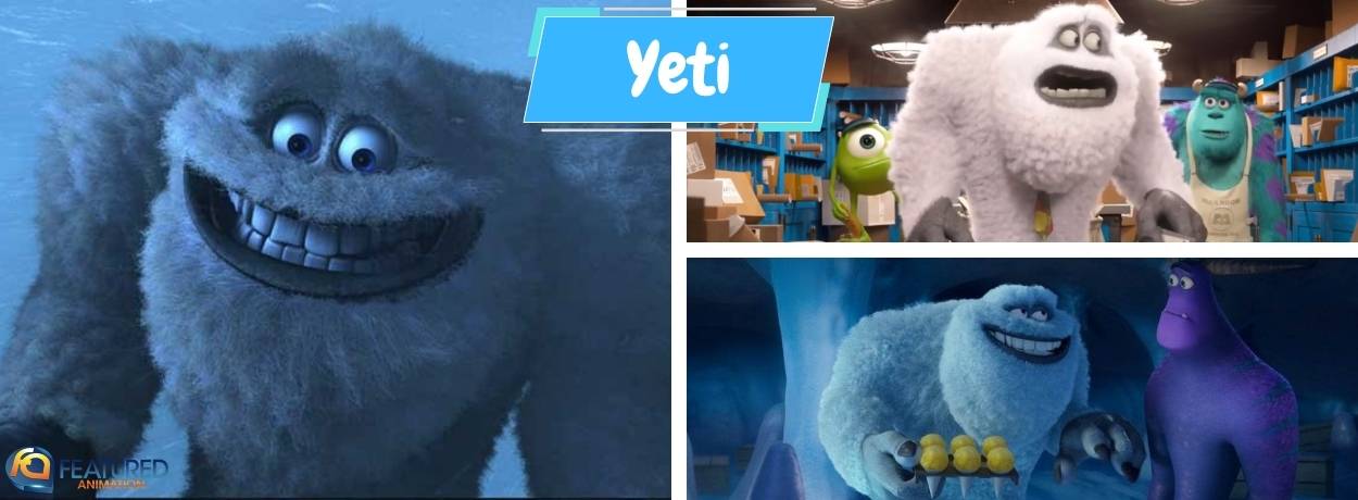 Yeti in Monsters Inc