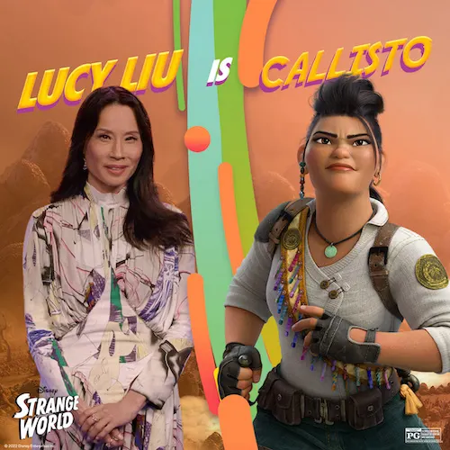 Lucy Liu is Callisto