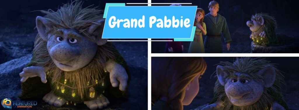 Grand Pabbie in the Disney Frozen series