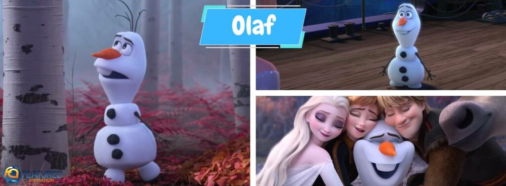 Olaf in the Disney Frozen series