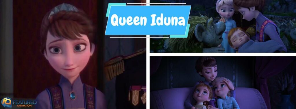 Queen Iduna in the Disney Frozen series