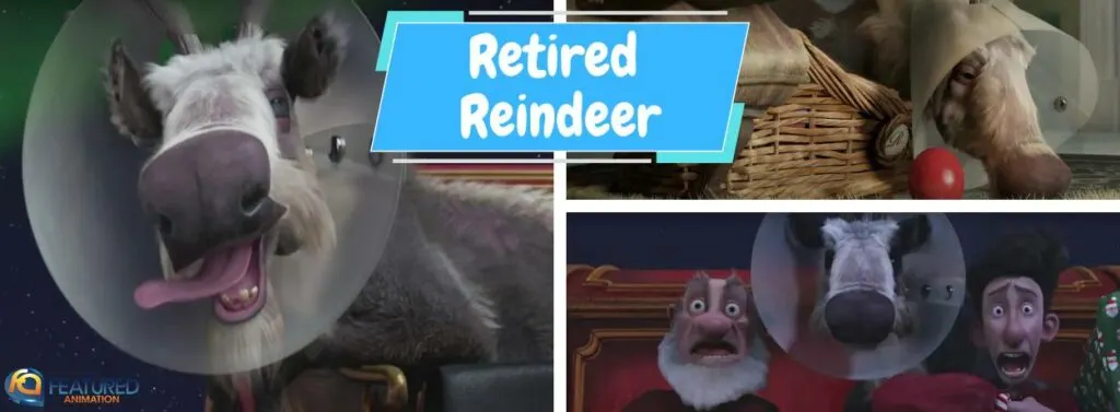 Retired Reindeer in Arthur Christmas