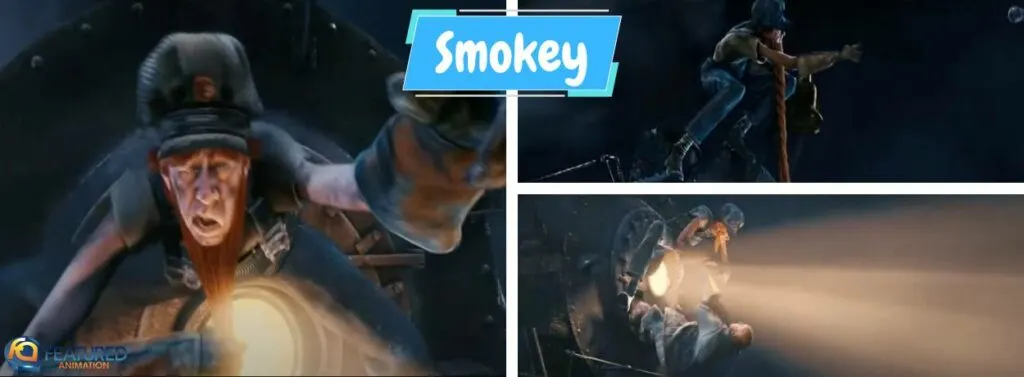 Smokey in The Polar Express