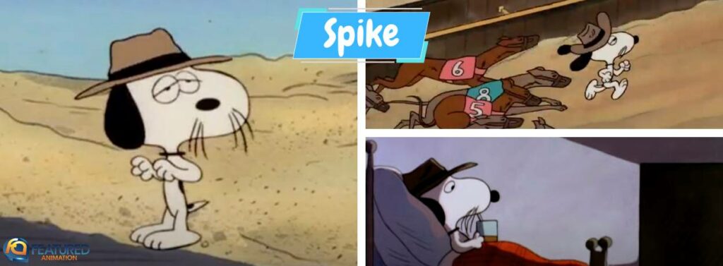 Spike a Peanuts Character