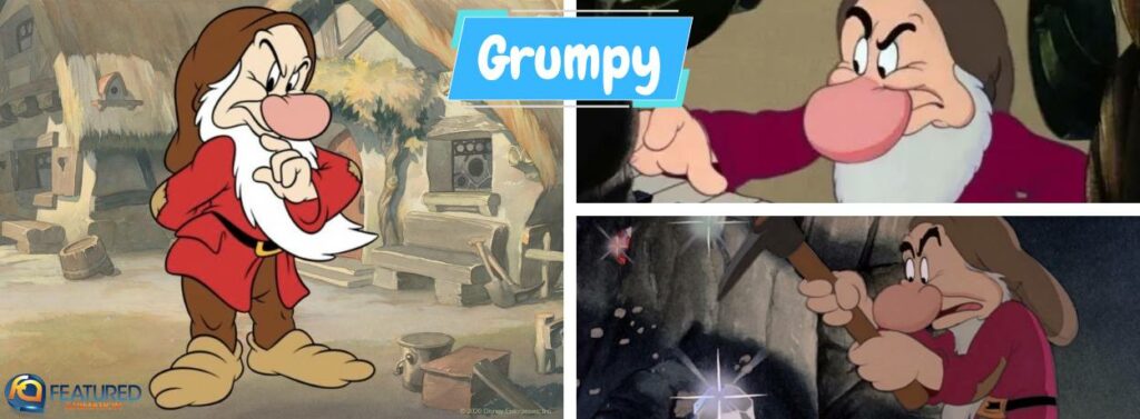 grumpy in snow white and the seven dwarfs