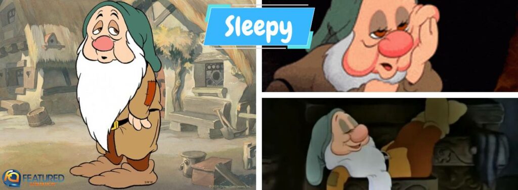 sleepy in snow white and the seven dwarfs