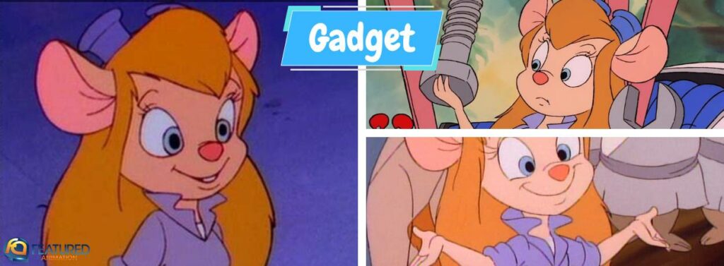 gadget hackwrench in chin 'n dale rescue rangers