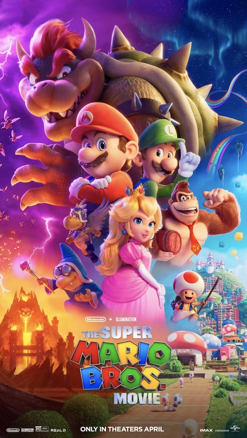 super mario bros official movie poster