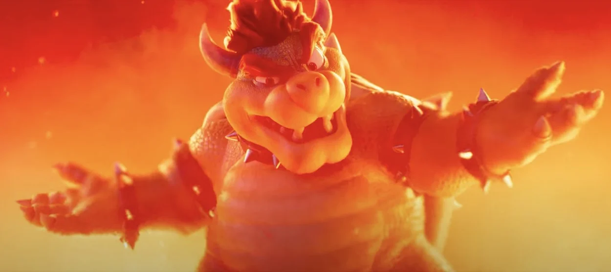 bowser from the super mario bros. movie