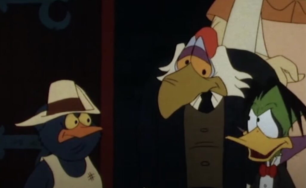 count duckula talking to igor and blue duck