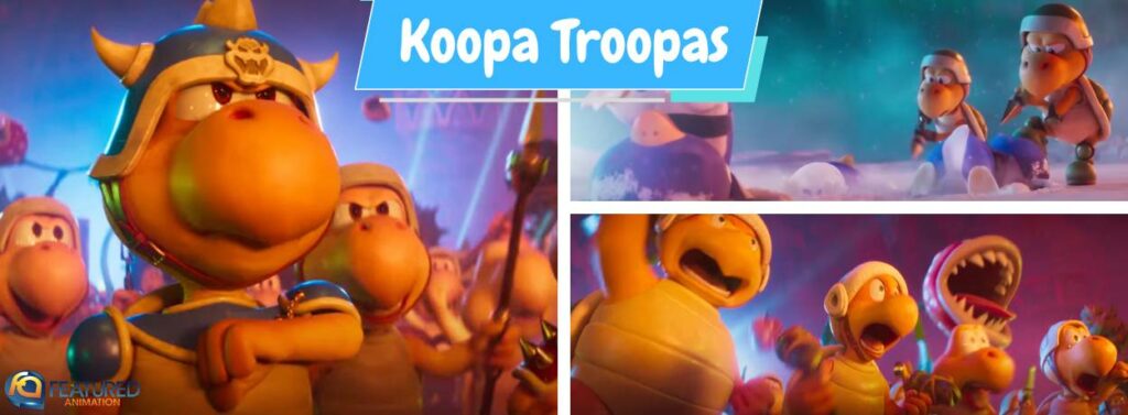 koopa troopas in the super mario bros. movie