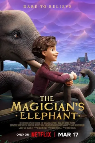 the magician's elephant movie poster 2023