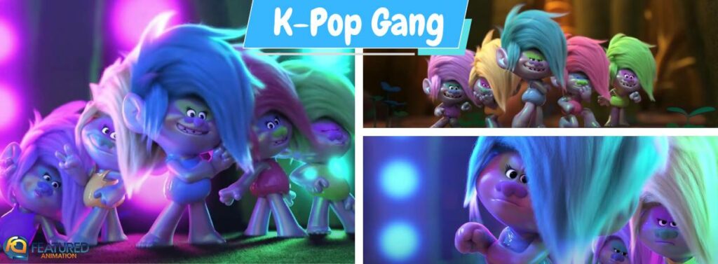 k pop gang in trolls