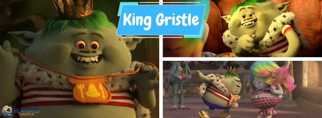 king gristle jr. in trolls