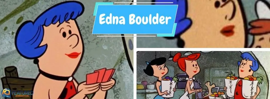 edna boulder in the flintstones cartoon series