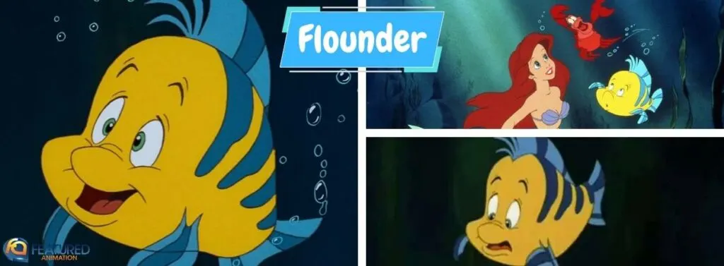 Flounder in The Little Mermaid