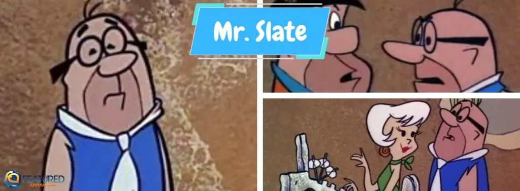 mr. slate in the flintstones cartoon series