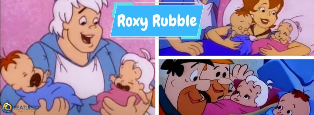 roxy rubble in the flintstones cartoon series
