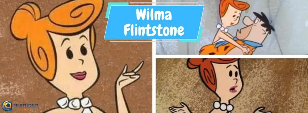 wilma flintstone in the flintstones cartoon series
