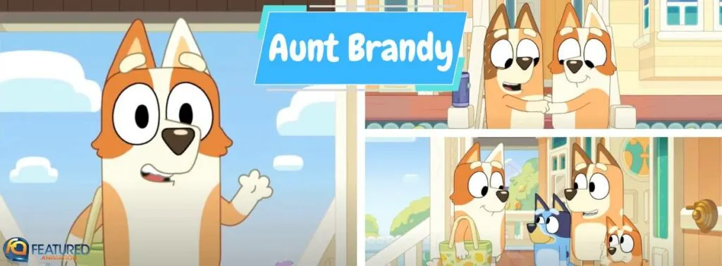 Aunt Brandy in Bluey