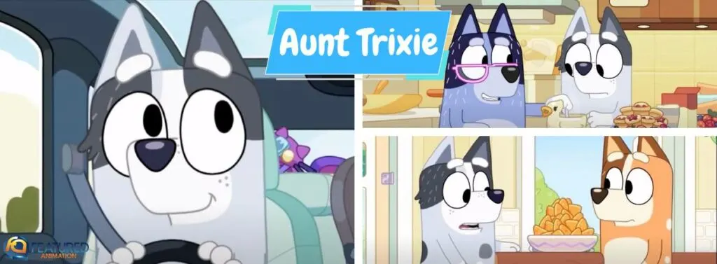 Aunt Trixie in Bluey