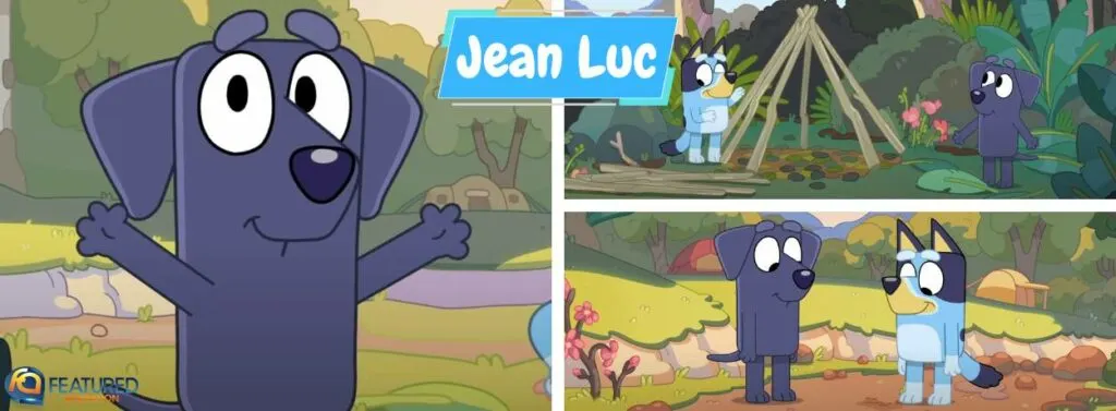 Jean Luc in Bluey