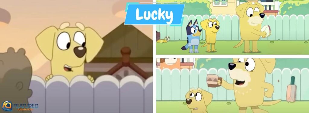 Lucky in Bluey