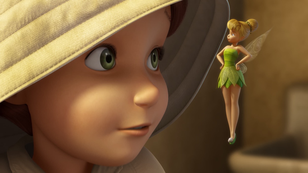 Tinker Bell and the Great Fairy rescue with Tinker Bell and Lizzy