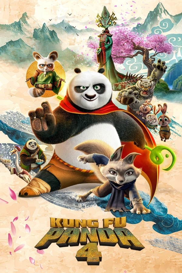Kung Fu Panda 4 poster 2024