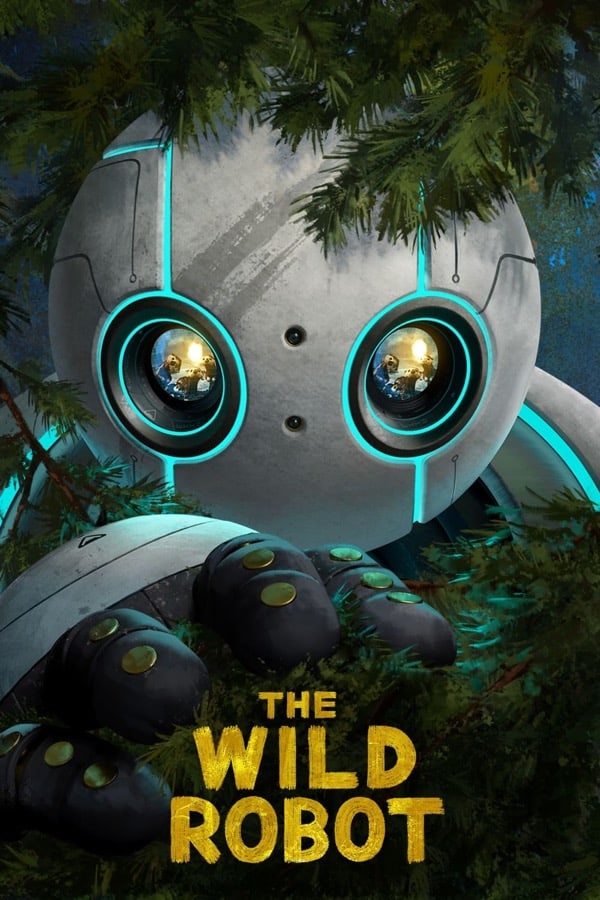 The Wild Robot poster 2024
