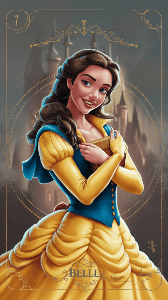 Belle trading card