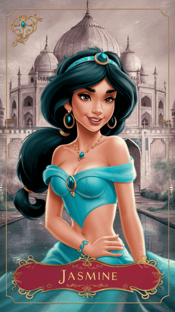 Jasmine trading card