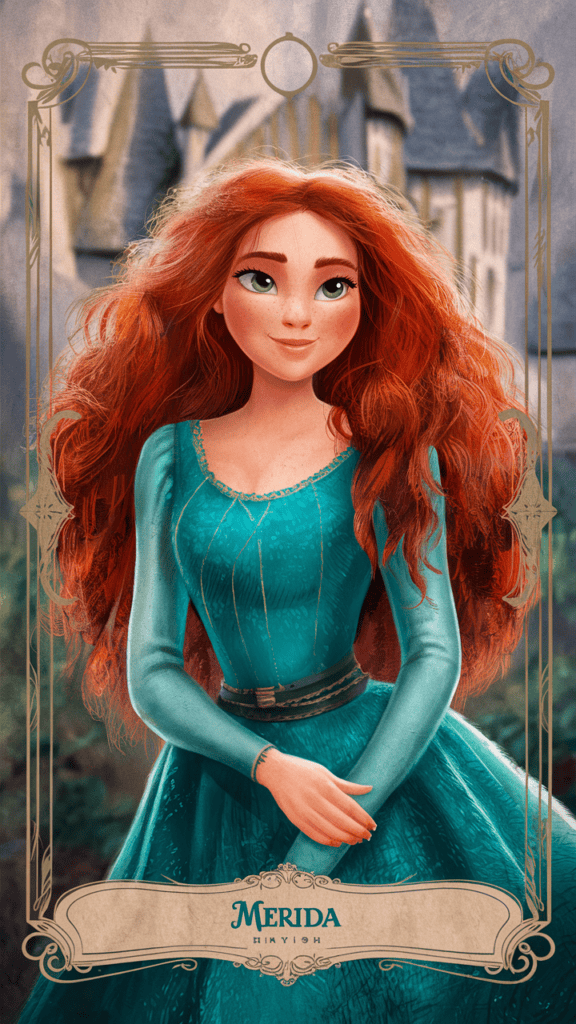 Merida trading card