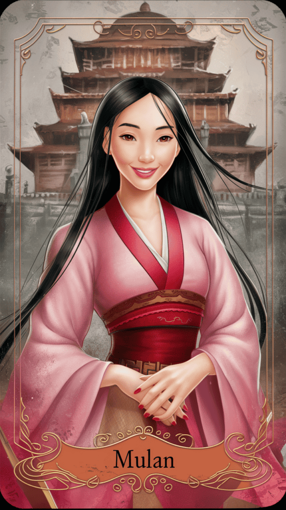 Mulan trading card