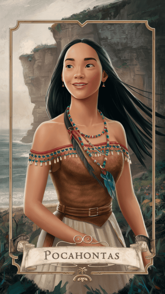 Pocahontas trading card